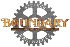 Boundary Kitchen, Bar & Event Center logo top